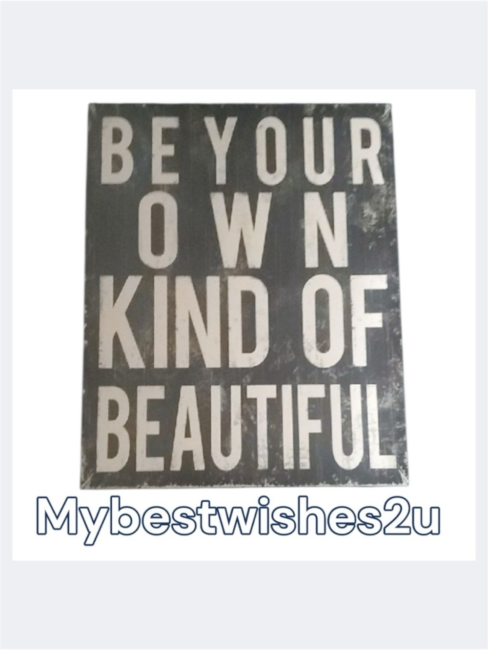 Inspirational Home Decor Art Black White‎ Wall Art Be Your Own Kind Of Beautiful